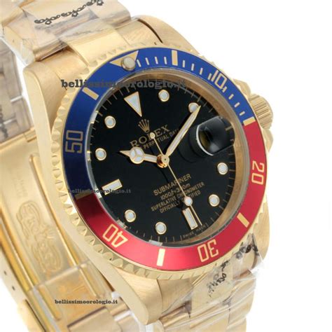 rolex submariner blu rosso prezzo|Rolex Submariner price guide.